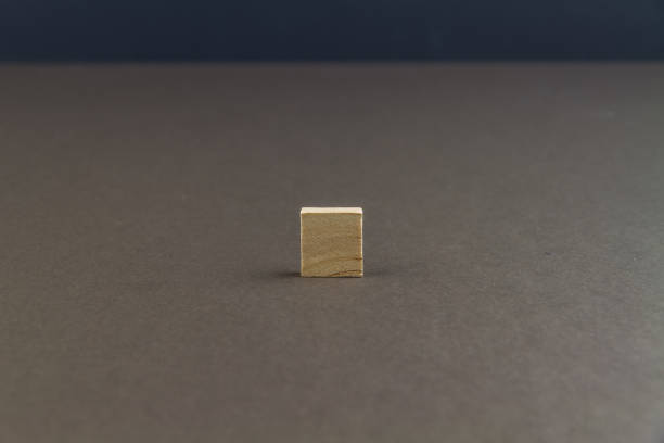 istock One children wooden blocks in line, landscape 1154651293