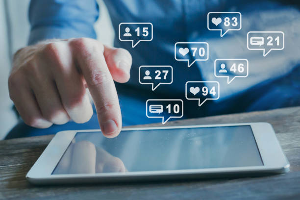 Social media marketing SMM.