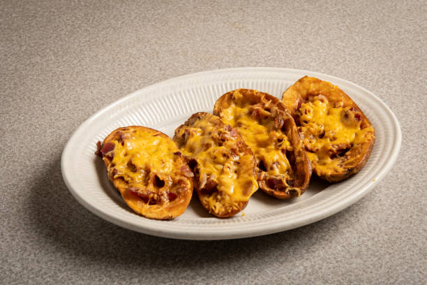 istock American Diner food potato skins 1154658601