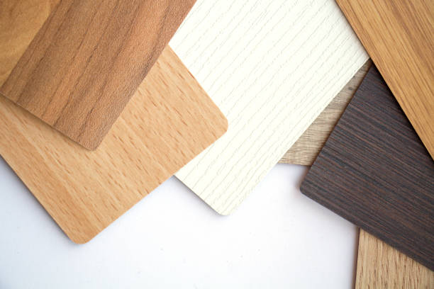 istock Background or concept of multi-colored cards in gray and brown tones and different textures isolate on a white background 1154666700