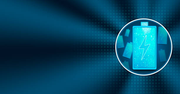 istock Battery in representation to the ecology, respect to the environment, cars ecological and efficient 1154672021