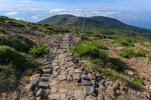 istock The mountain trail to Mt.Zizo 1154673405