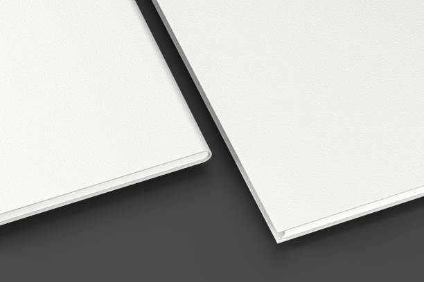 istock The organized hard cover notebooks, 3d rendering. 1154676706