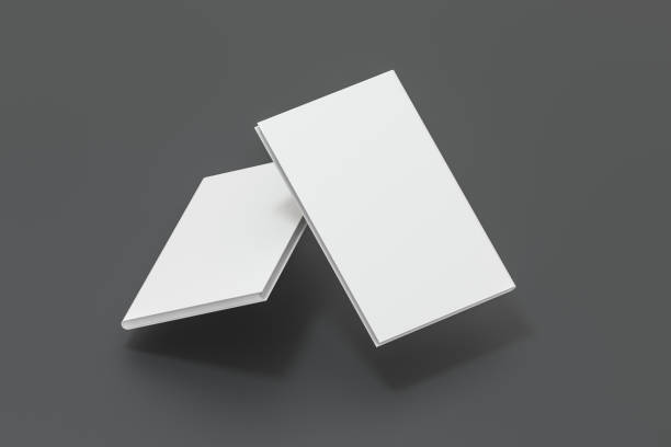istock The organized hard cover notebooks, 3d rendering. 1154676713