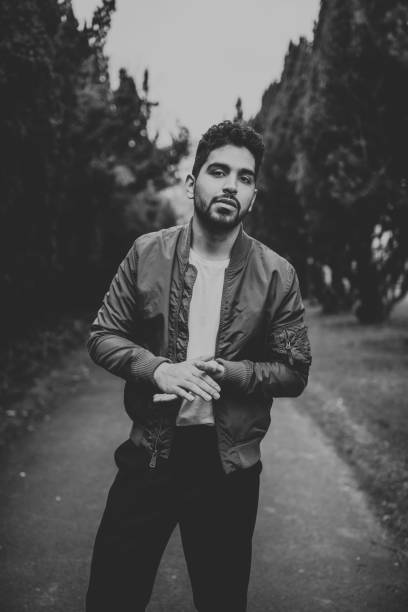 istock Handsome man urban portrait 1154679152