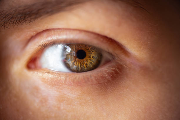 istock Extreme close up on an human eye 1154693470