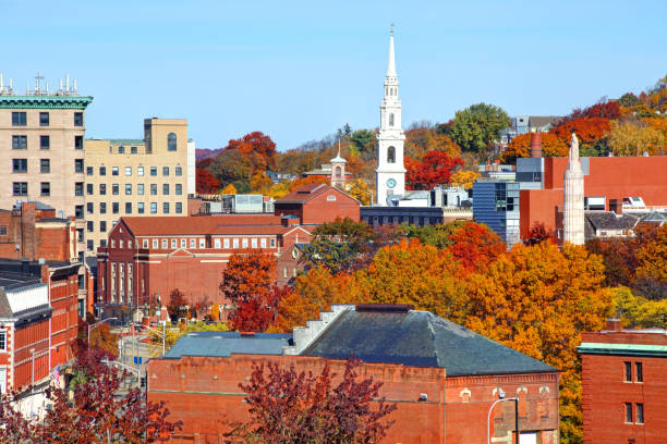 jesień w providence, rhode island - rhode island zdjęcia i obrazy z banku zdjęć