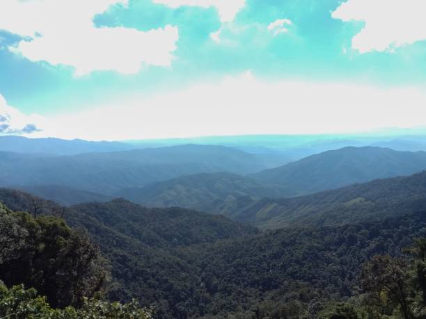 istock Beautiful mountains and blue skies 1154706027