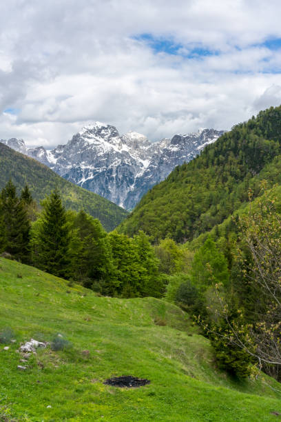 istock Mountain landscape of the Soca Valley 1154706060
