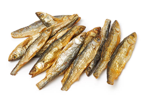 istock dried fishes isolated on white background 1154714222