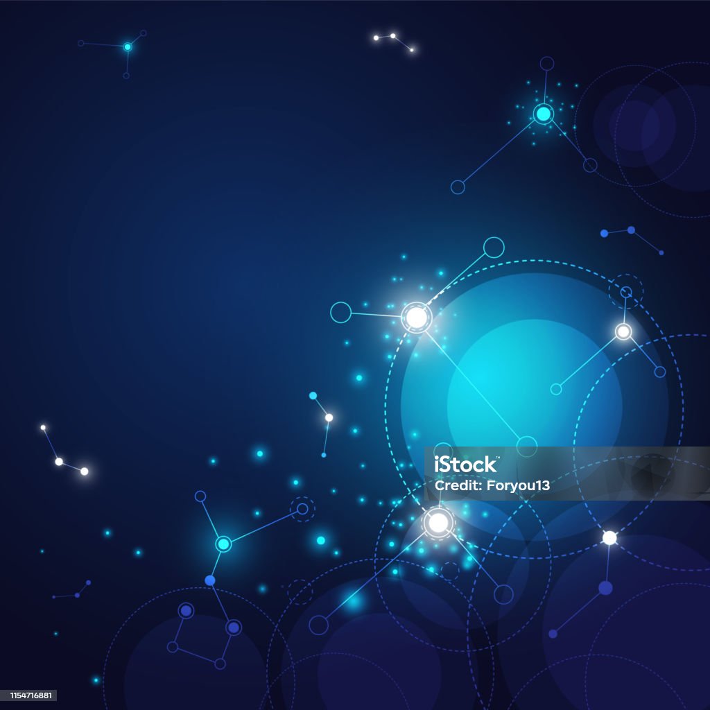 High Technology Graphics High Tech Technology Geometric Stock Illustration - Download Image Now ...