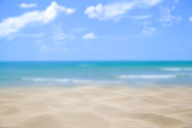 istock Beach blue ocean and sky background ,Summer Concept . 1154719467