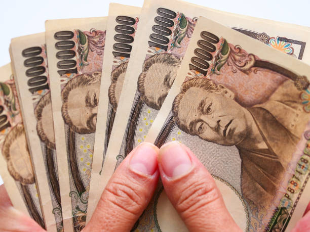istock japanese currency notes , Japanese Yen 1154722225