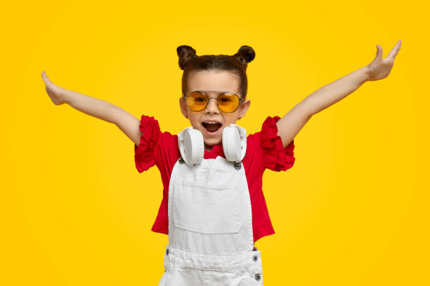 istock Excited hipster kid looking at camera 1154728753