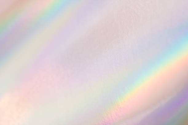 istock Holographic neon shiny background. Minimalist style, millennial colors. 1154731416