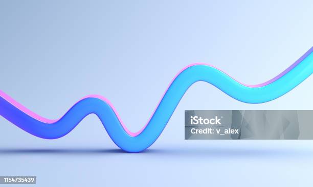 Abstract 3d Background Design Stock Photo - Download Image Now - Three Dimensional, Abstract, Graph