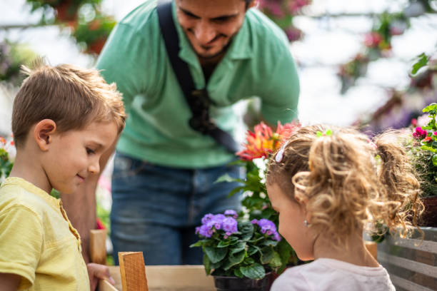 istock Buying flowers for our garden 1154735827