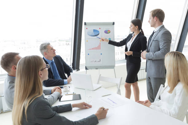 istock Business team at presentation 1154741330