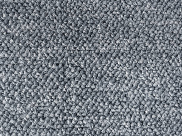 gray berber carpet seamless texture - wool thread textile textured imagens e fotografias de stock