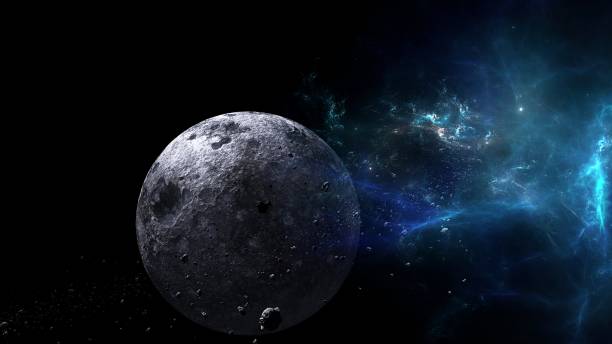 istock Planets and galaxy, science fiction wallpaper. 1154754980