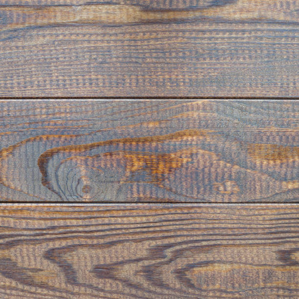 istock Brown wooden background or texture, copy space, top view square format 1154758273