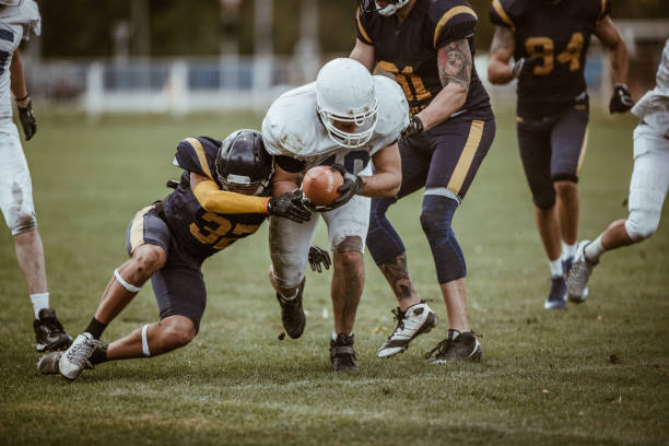 istock American football action! 1154760054