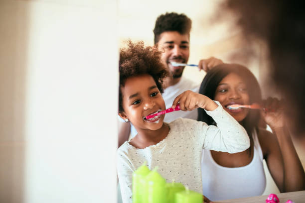 istock Wash your teeth in the morning 1154761161
