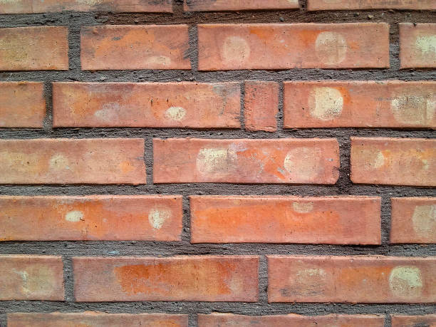 istock Retro   old brick wall design  close-up 1154767583