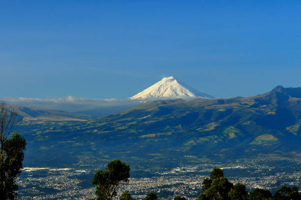 istock Cotopaxi volcano on a sunny morning 1154768025