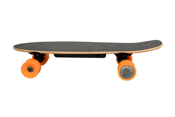 istock skate with orange wheels isolated on white background 1154772721