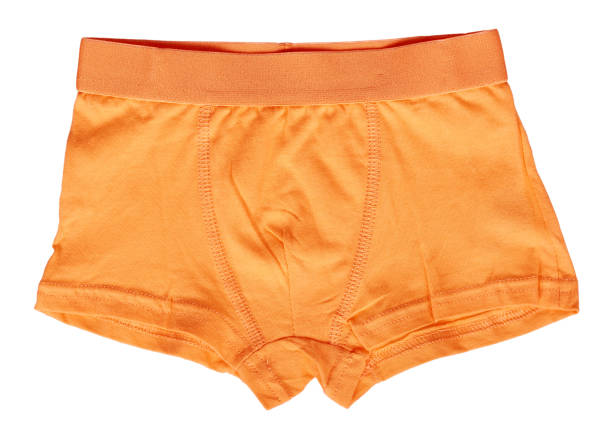 istock Bright boxer underwear, cotton pants. Isolated background 1154774738