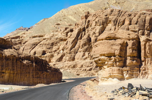 istock turn in the mountains in Egypt Dahab South Sinai 1154777983