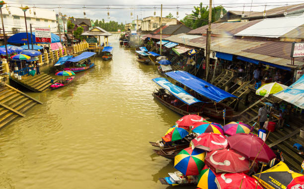 istock Floating market,Thailand 1154780649