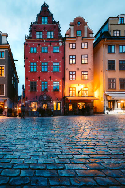 istock Old Town at Twilight, Stockholm, Sweden 1154783512