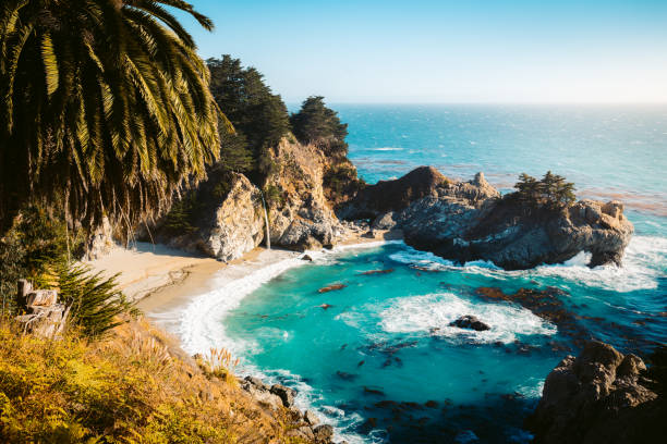 istock McWay Falls at sunset, Big Sur, California, USA 1154784410