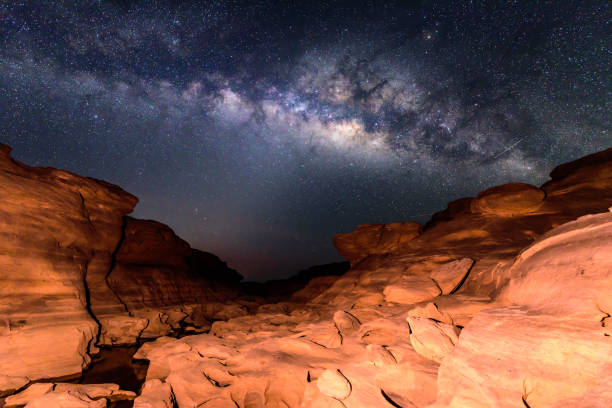 istock milky way at stone mountain / Milky way on the sky / Sam Phan Bok 1154787379