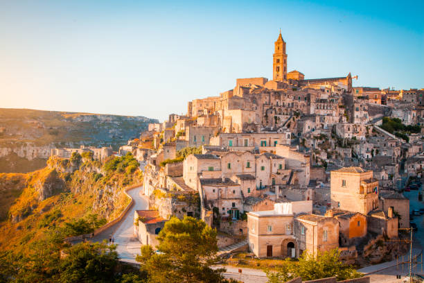 istock Sassi di Matera at sunrise, Basilicata, Italy 1154787564