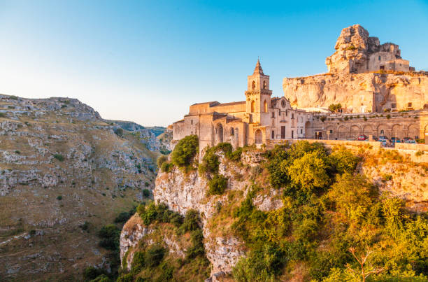 istock Sassi di Matera at sunrise, Basilicata, Italy 1154787715