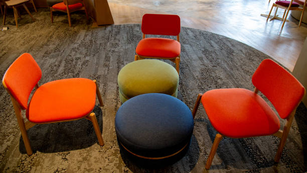 istock Co-Working Space with luxury comfortable design for work as free and relax. 1154789624