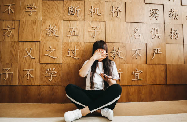 istock Cool Chinese Women on the Floor 1154796990