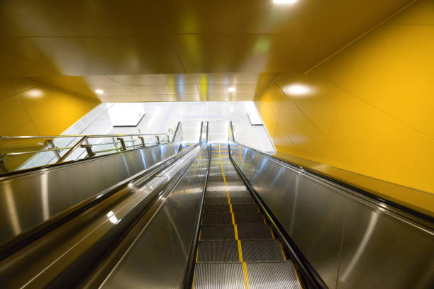 istock The escalator is in the mall 1154800132