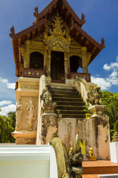 istock Chiangmai temple in Thailand 1154801812