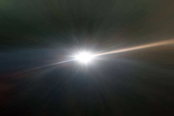 istock Abstract background of a solar wind and rays. 1154810192
