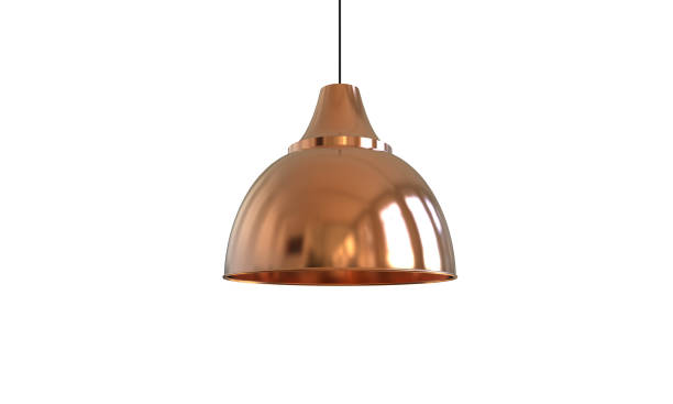istock 3d illustration of a modern pendant lamp isolated on a white background 1154813780