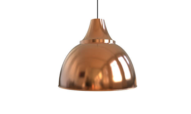 istock 3d illustration of a modern pendant lamp isolated on a white background 1154813791