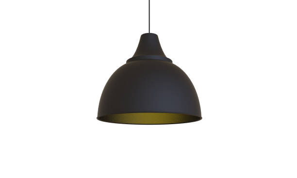 istock 3d illustration of a modern pendant lamp isolated on a white background 1154814362