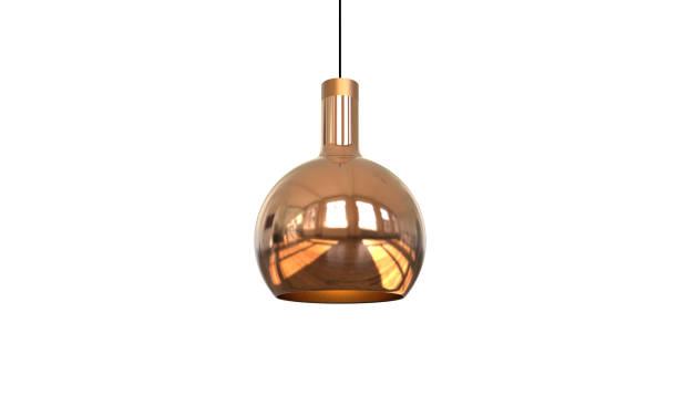 istock 3d illustration of a modern pendant lamp isolated on a white background 1154814401