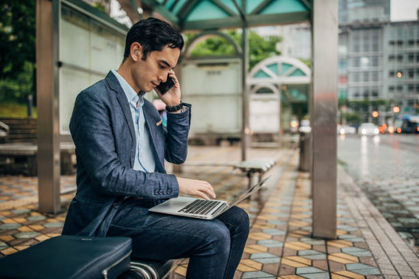 istock Busy young businessman 1154814749