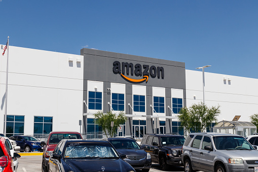 Las Vegas - Circa June 2019: Amazon.com Fulfillment Center. Amazon is the Largest Internet-Based Retailer in the United States