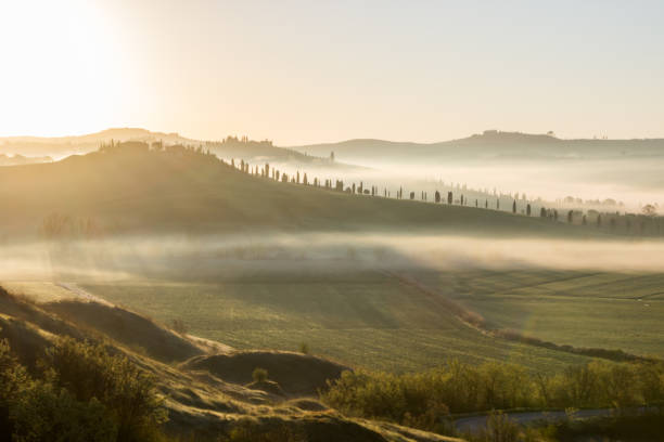 istock sunrise in Tuscany 1154818956